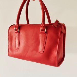 Vintage Ultra Rare Red Coach Madison Speedy Purse
